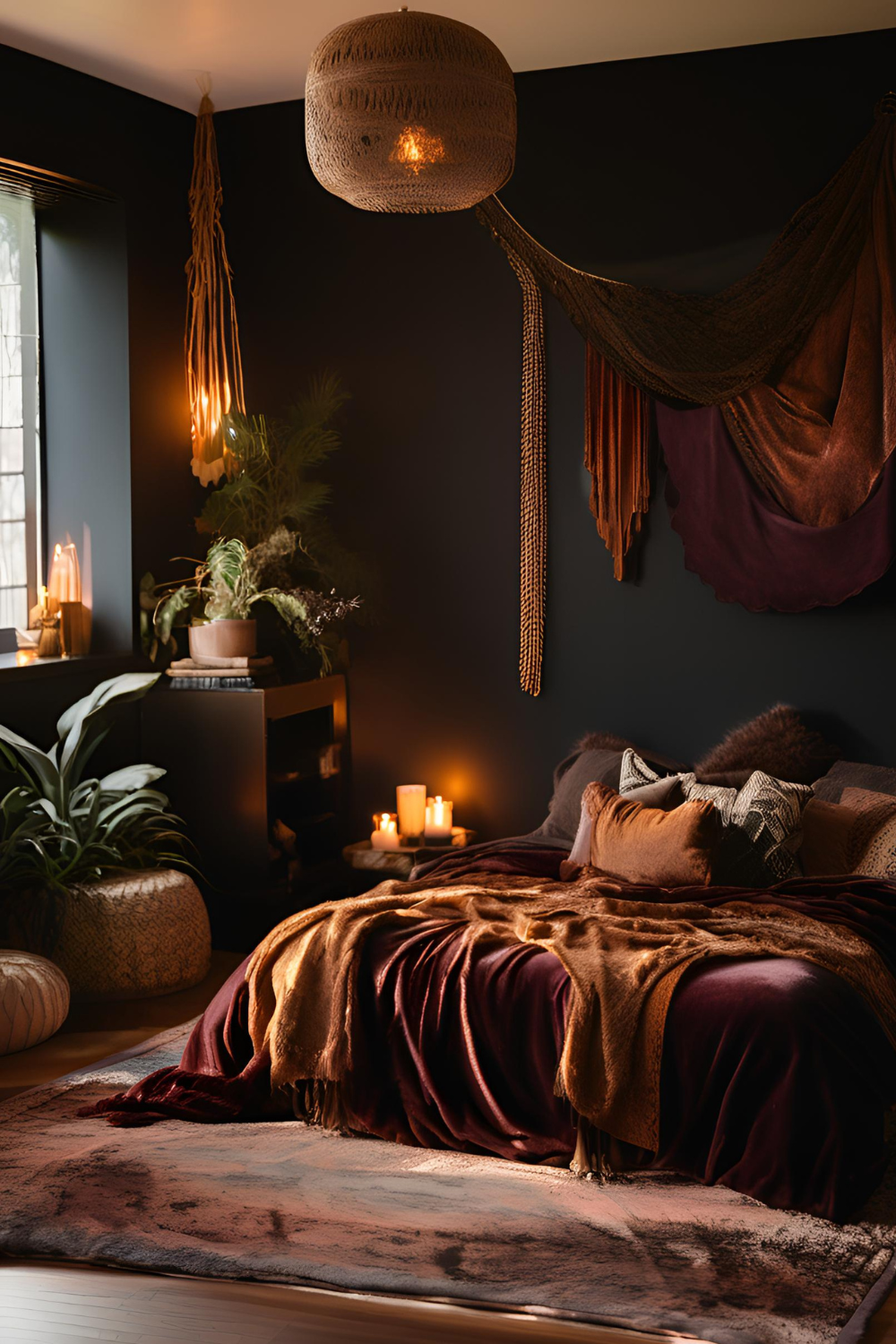 Dark Boho Bedroom Ideas: How to Create a Moody Boho Bedroom