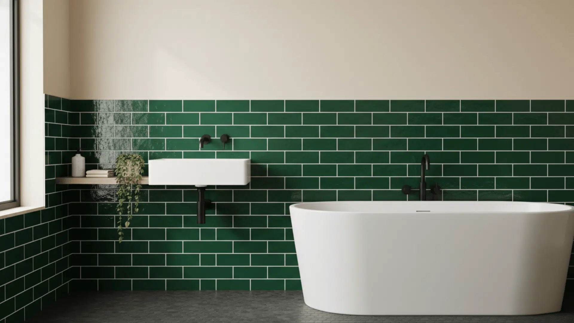 Dark Green Bathroom: 31 Ideas to Inspire Your Space - Texas Home Exteriors