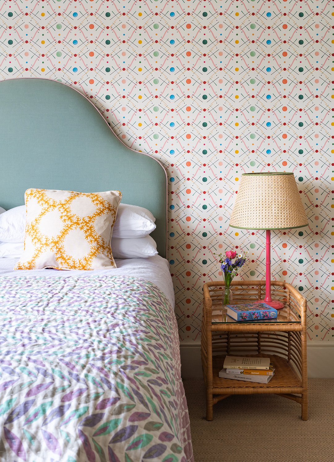 Designer Kate Guinness Balances Playful Palettes and Patterns in This Teen Bedroom