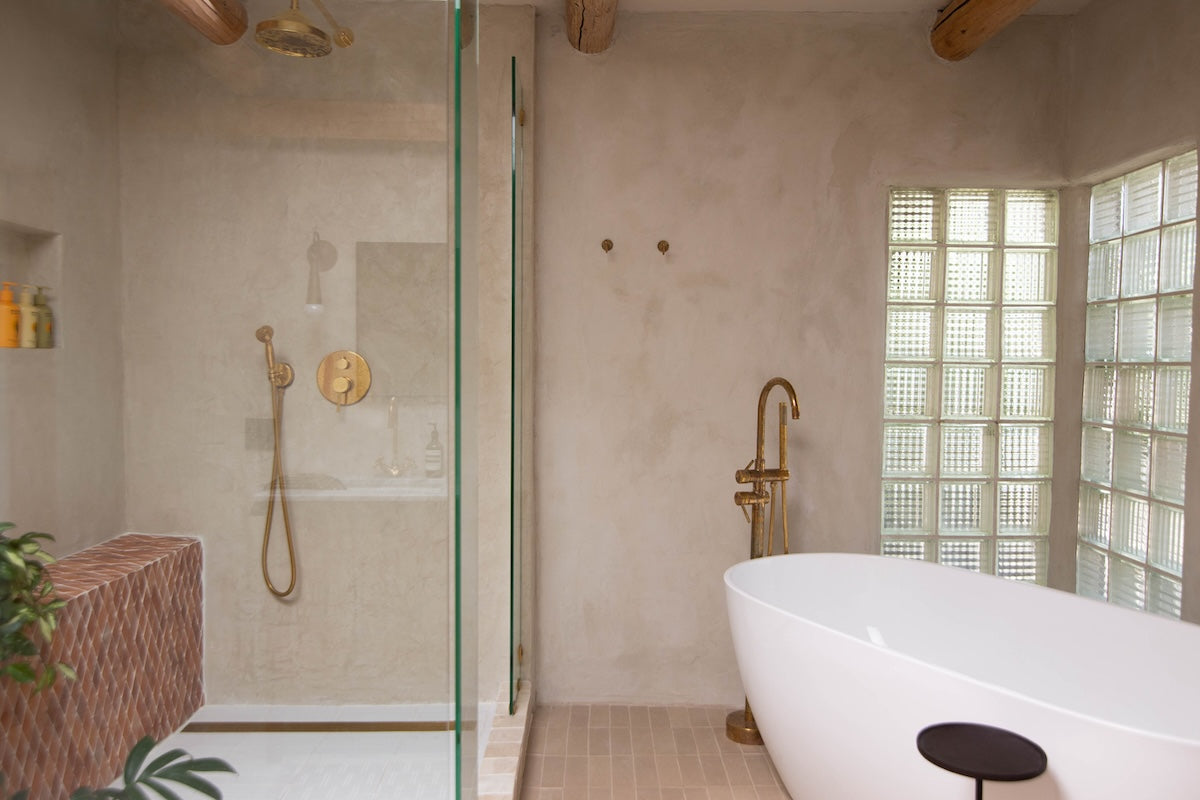 earthy natural bathroom ideas for timeless serenity