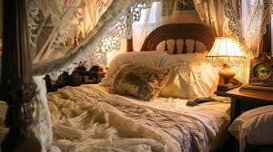 Free Cozy Victorian Bedroom Image - Bedroom, Victorian, Cozy | Download at StockCake