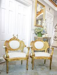 French Chair Makeover | Edith & Evelyn