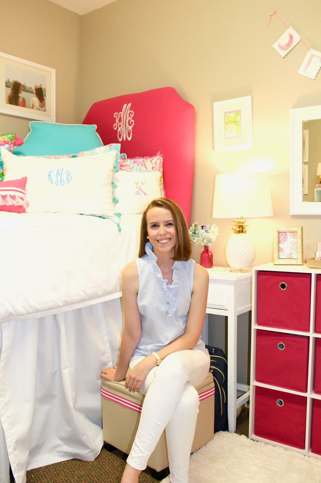 Freshman Year Dorm Room! | Let's Get Preppy