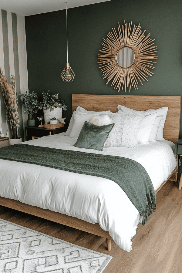 Green Bedroom Color Schemes - You Comfort