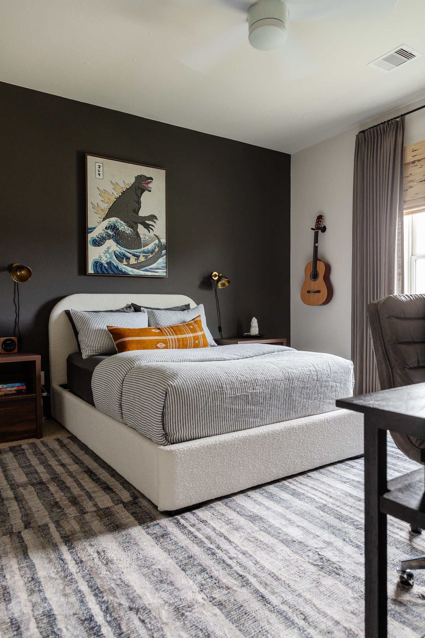 Grey Little Boy Bedroom Themes Blue And Gray Boys Room Design Ideas