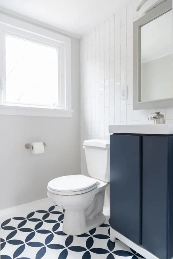 Half Bath Remodel Reveal! - The Handyman's Daughter