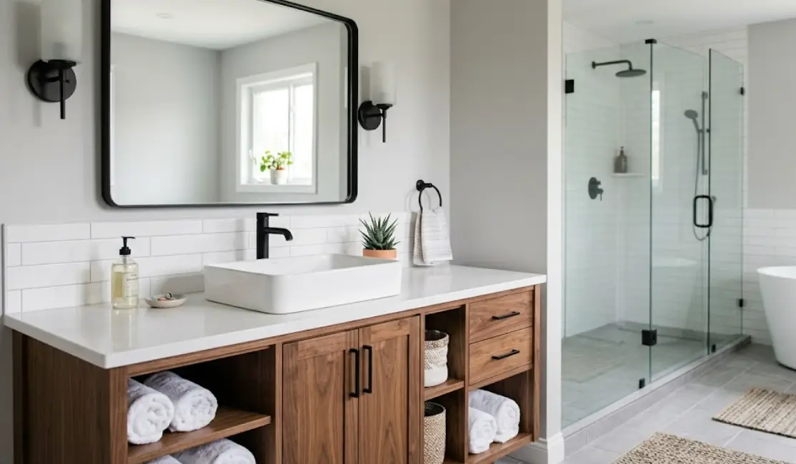 How to Make a Neutral Bathroom Feel Luxurious & Relaxing? - Seed Sheets