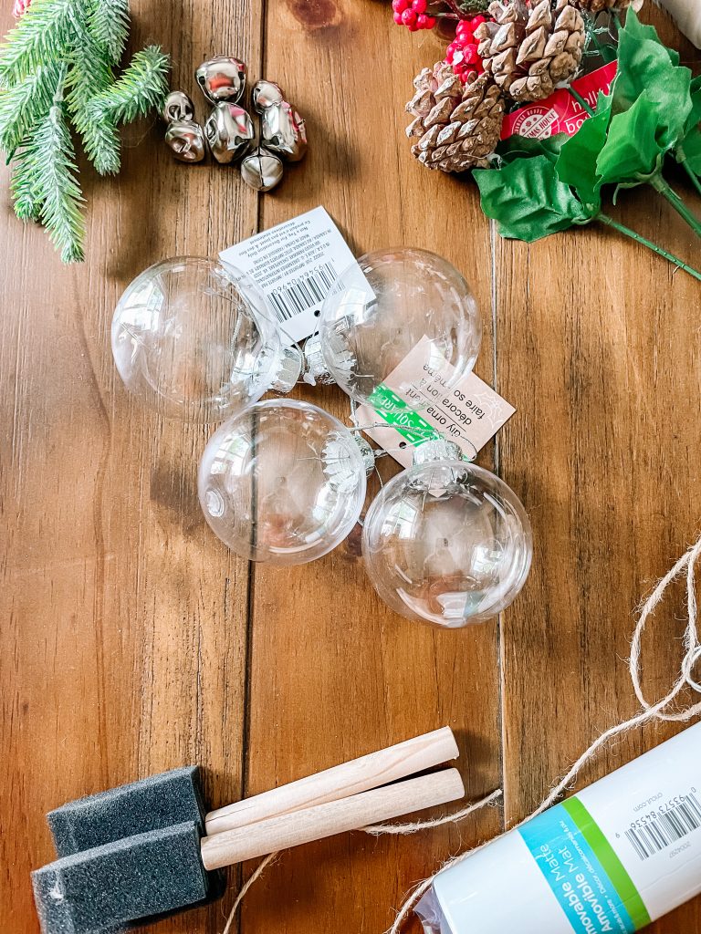 How To Make Easy DIY Dollar Tree Christmas Ornaments - The Festive Mommy