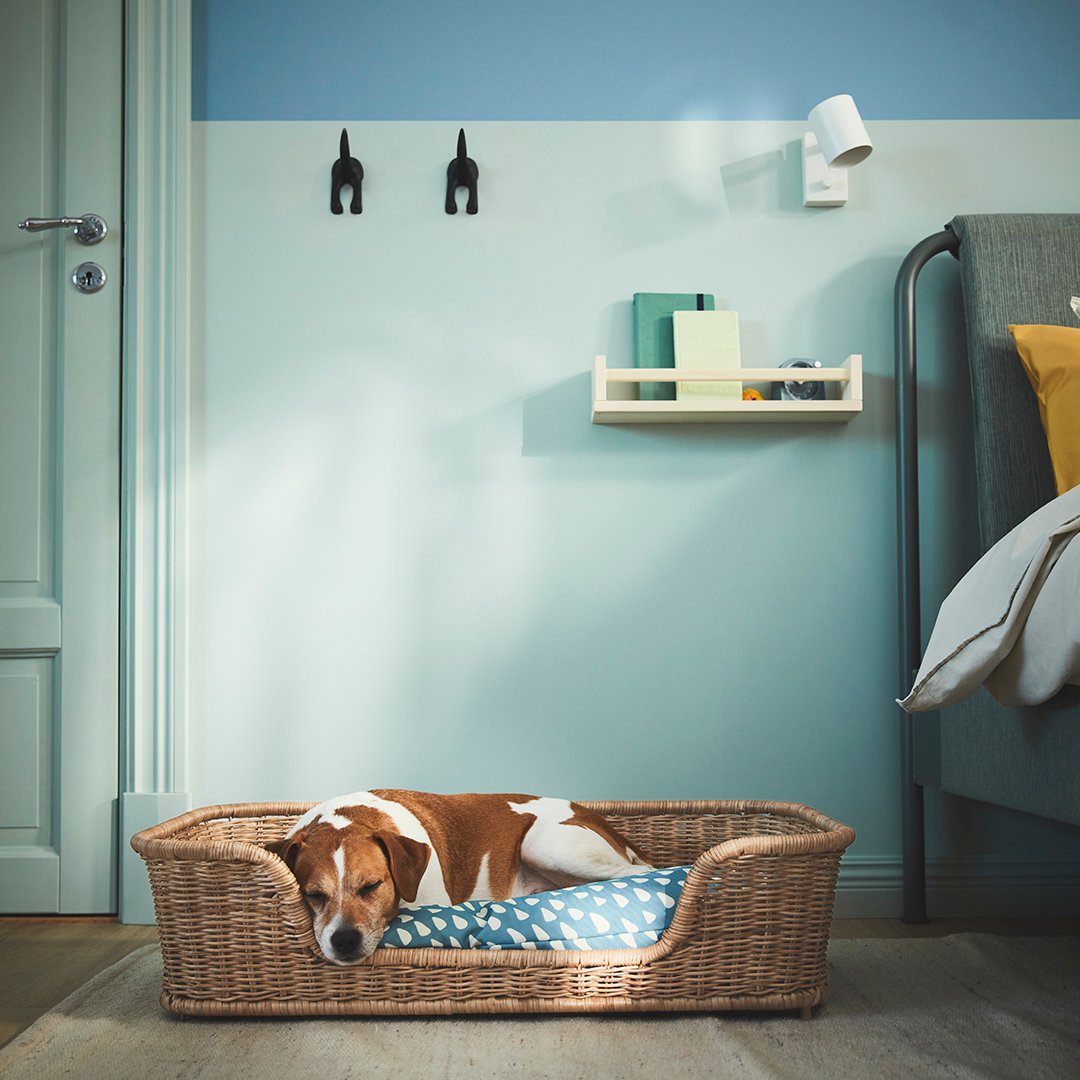 IKEA's Utsadd Collection Features a Genius Cat Bed for the Kallax Shelf