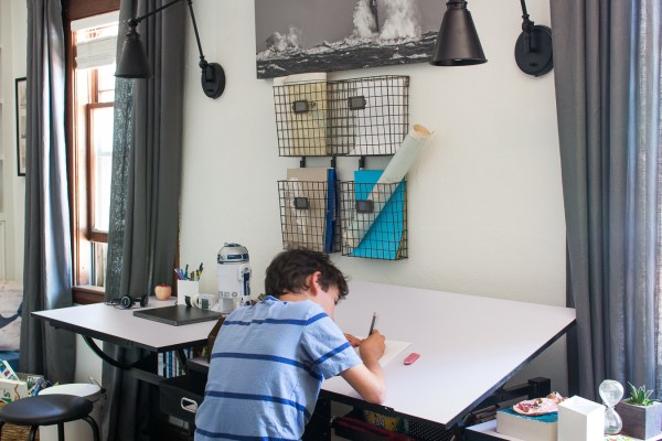 Kids' Modern Vintage Workspace - Finding Silver Pennies