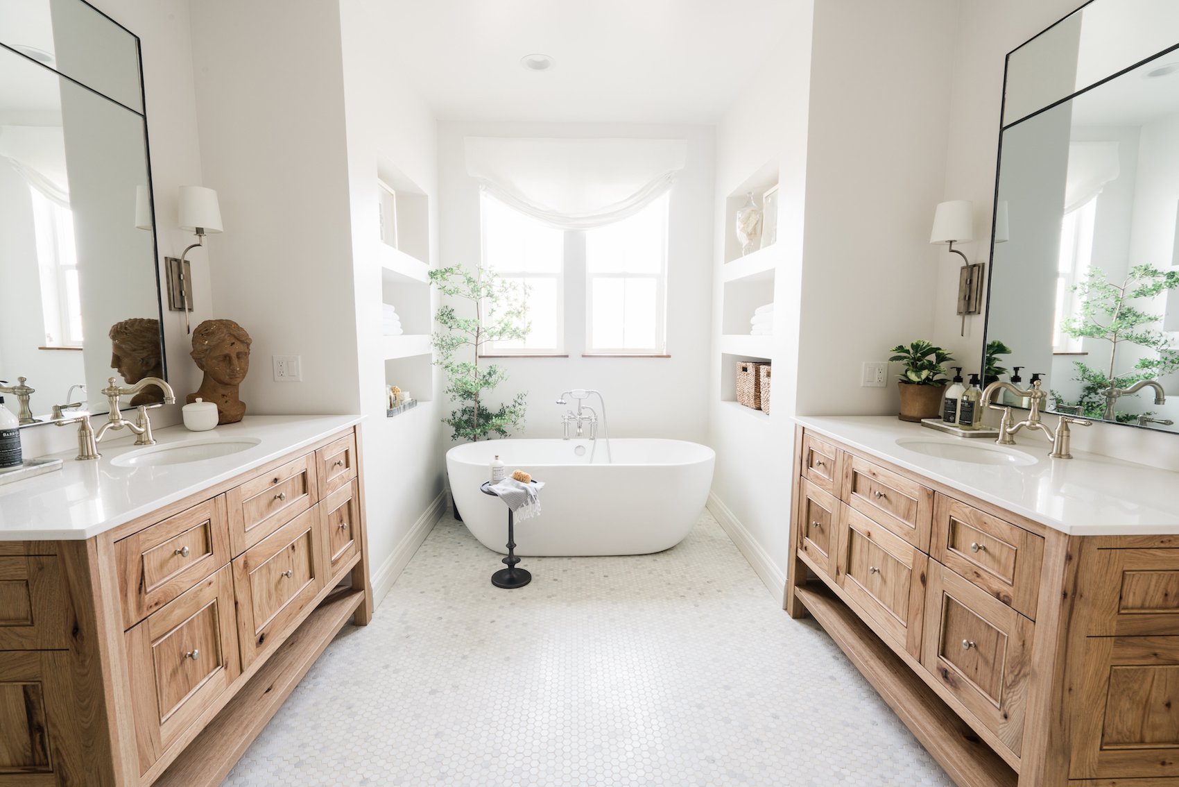 Morgan Farmhouse Master Bath | House of Jade Interiors