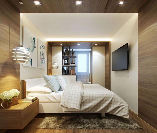 Narrow or Small Rooms, Bedroom Design Ideas