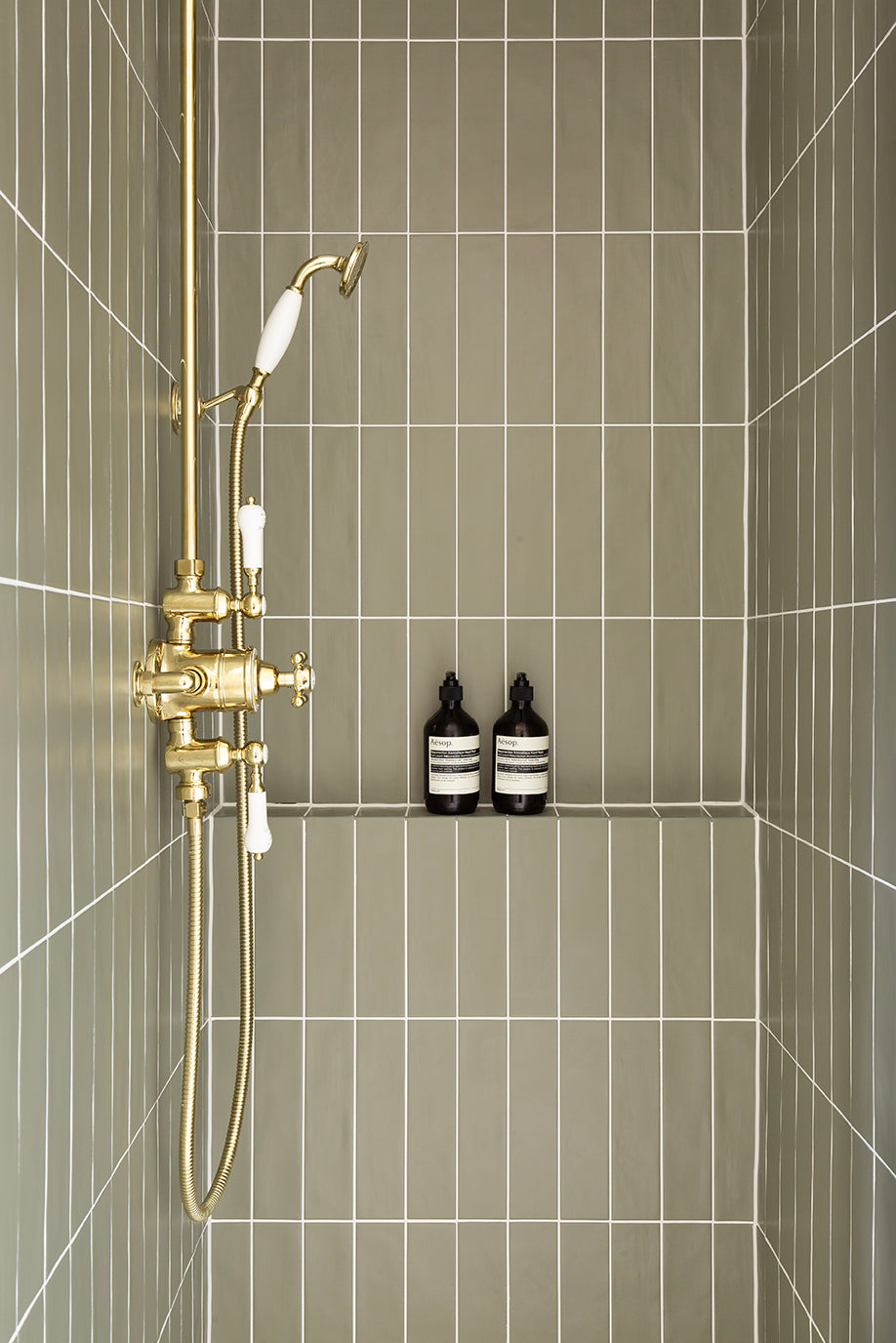 Orkney Green Metro Tiles | Ceramic Metro Tiles | Quorn Stone