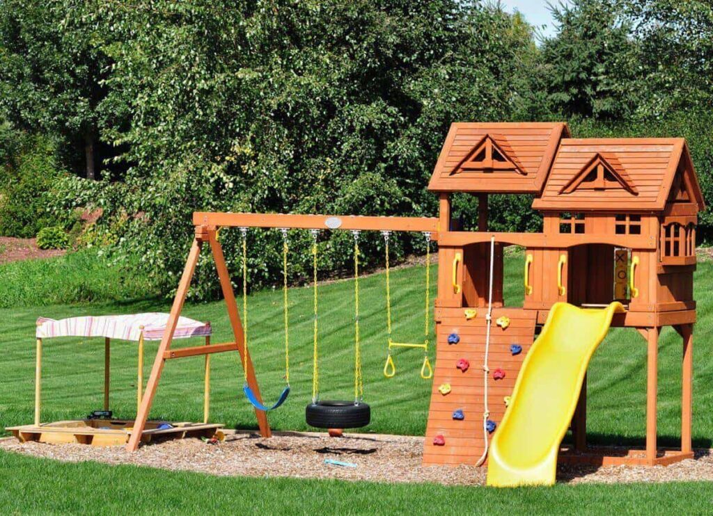 Playground For Small Yard Yard Small Playset Outdoor HOT Play Area Outdoor Play Structures