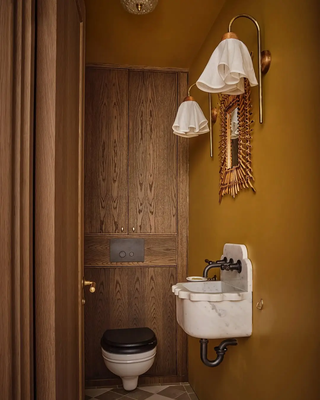 Powder Room Paint Colors: 26 Ideas You'll Love | Decoholic