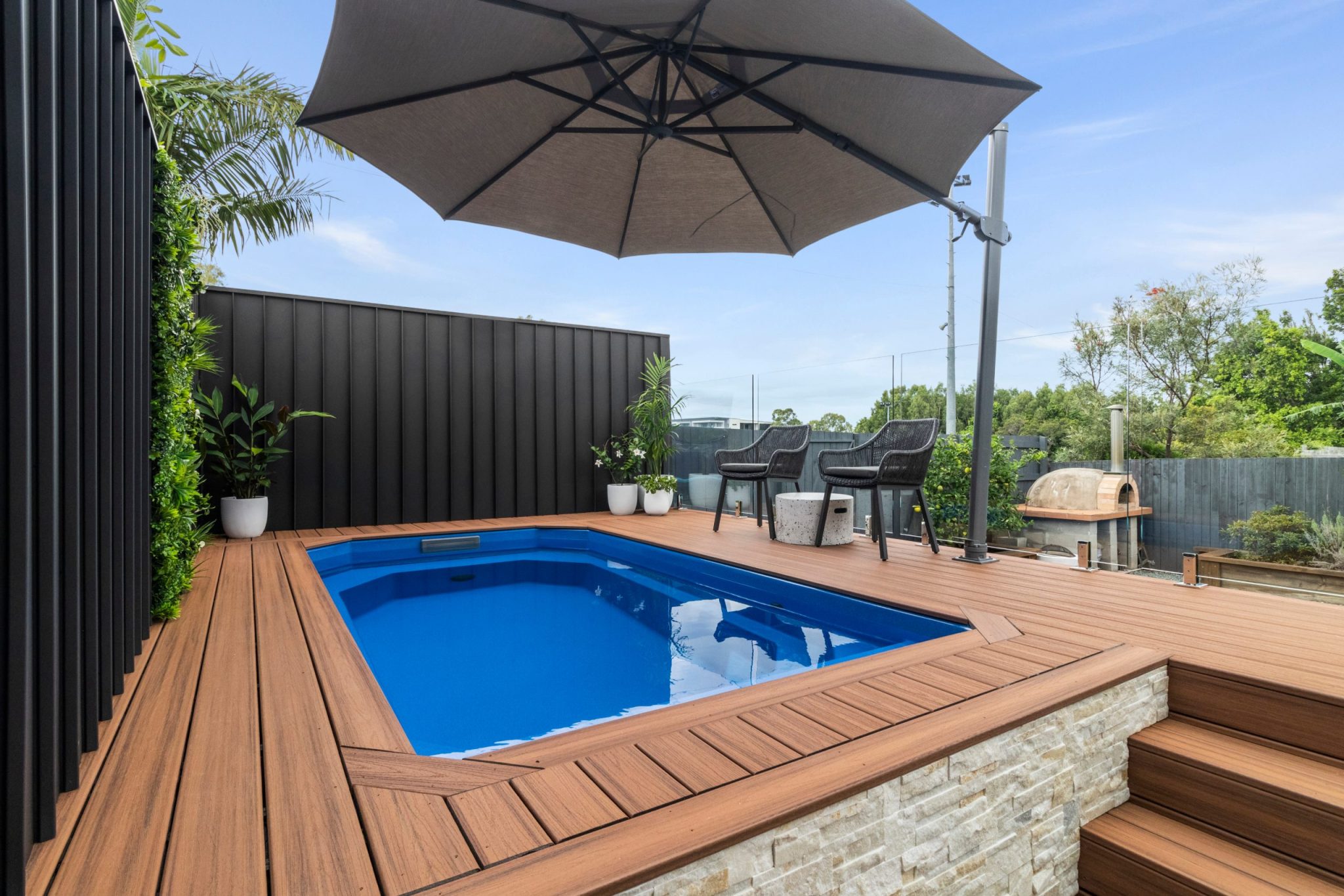 Simple ideas to blend your Little Pool into your backyard landscape