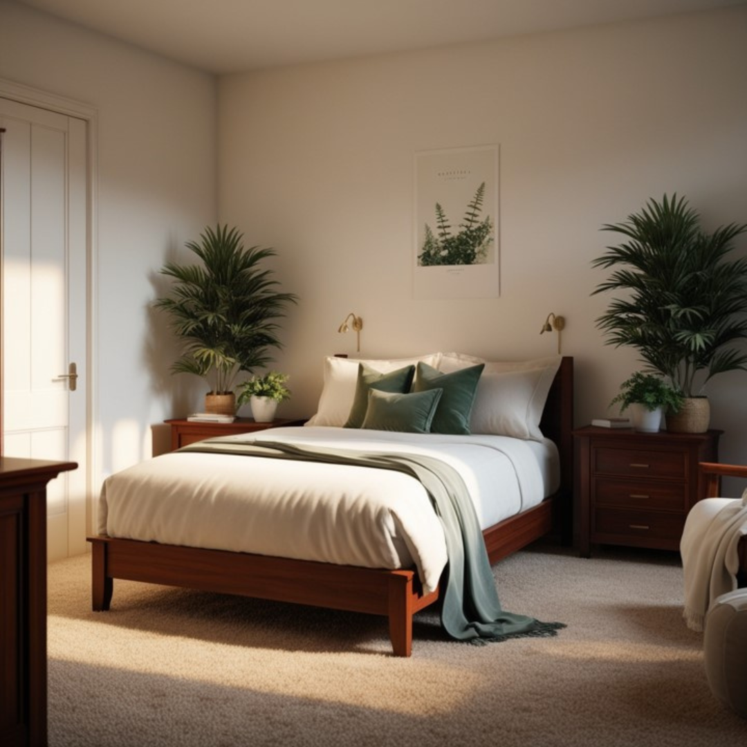 small 10' x 10' bedroom — Blog Michael Helwig Interiors small space design — Michael Helwig Interiors