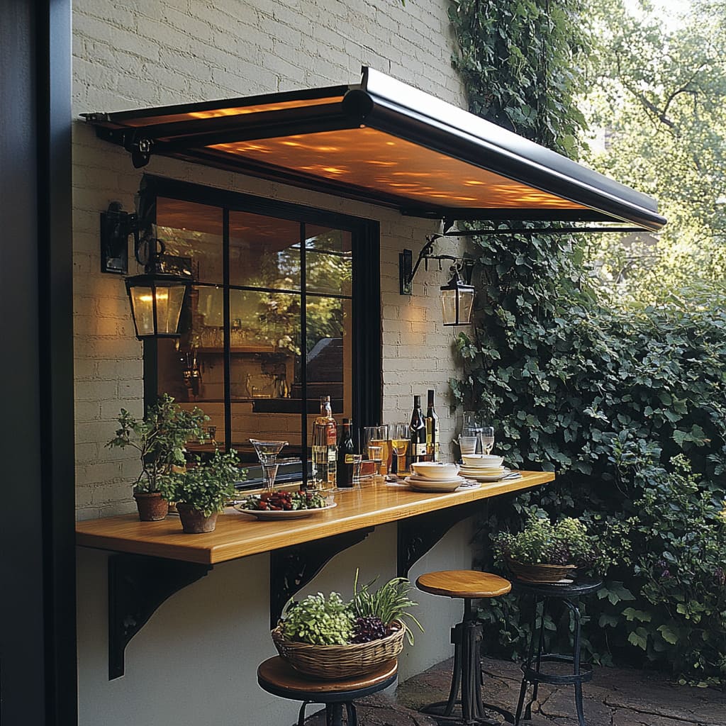 Small Backyard Ideas on Budget: Compact Dining & Seatings