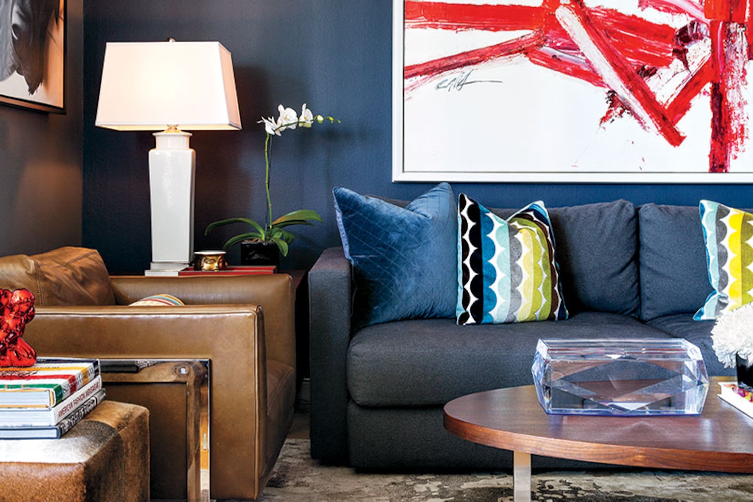 Small space: Moody masculine apartment | Style at Home