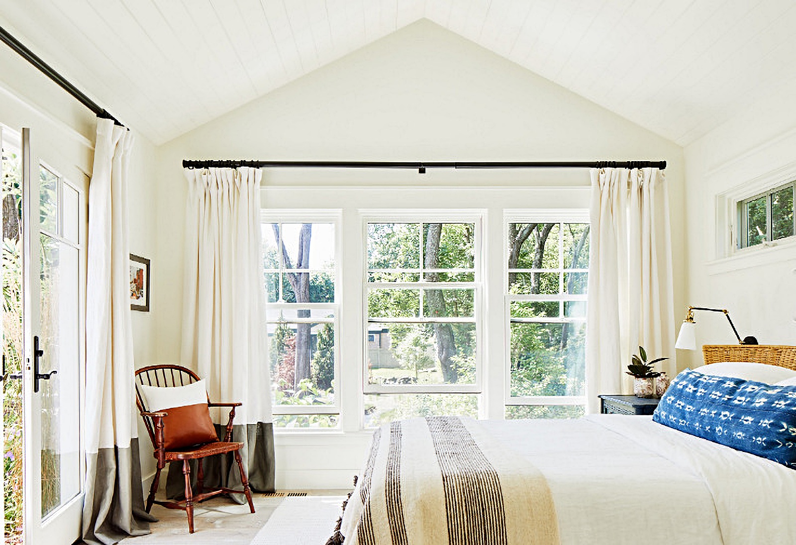 Step Inside This Charming Blue and White Beach House - Town & Country Living