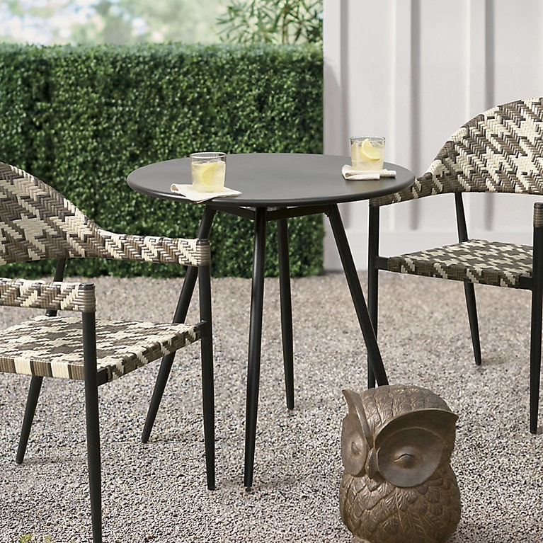 Tatum Outdoor Bistro Table, 30' | Grandin Road
