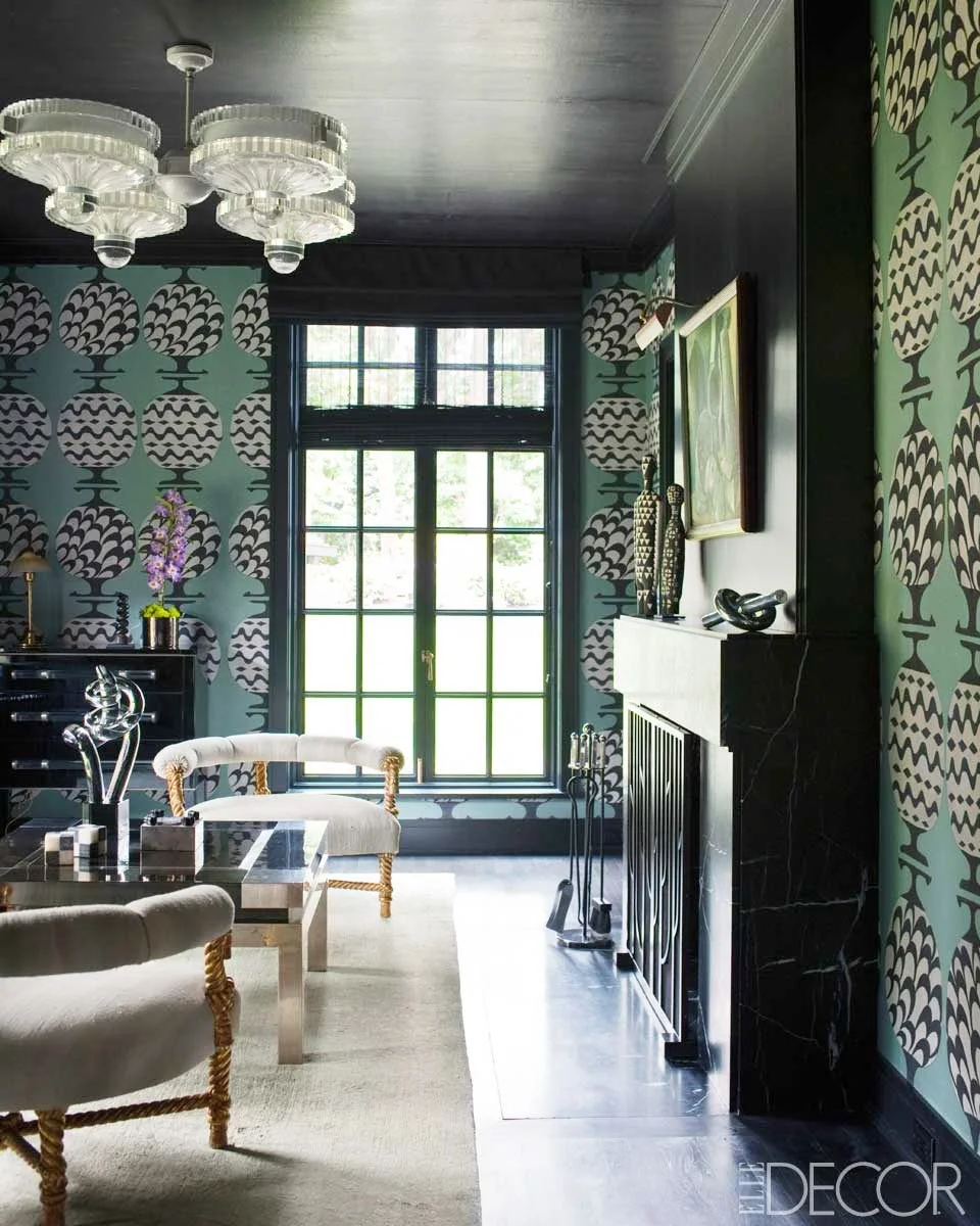 The only 3 places for an accent wall. — Kate LeCerf Interiors