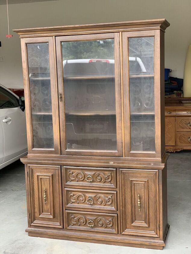 Thrift Store Hutch Makeover Idea DIY | Hometalk