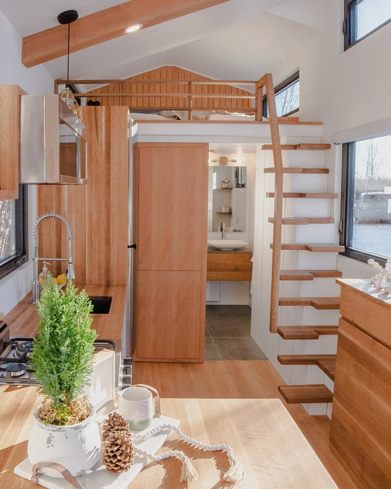 Tiny Stairs. Big Function. — Fritz Tiny Homes