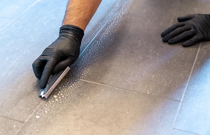 Tips for Cleaning Bathroom Tile Grout - Nebrasky Plumbing, Heating & Cooling