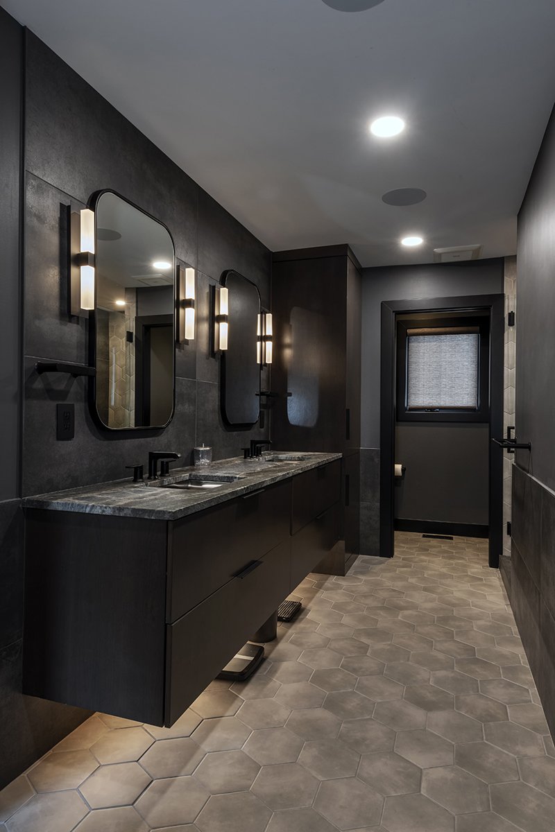 Tremont Modern Bath: Hurst Design Remodel Project