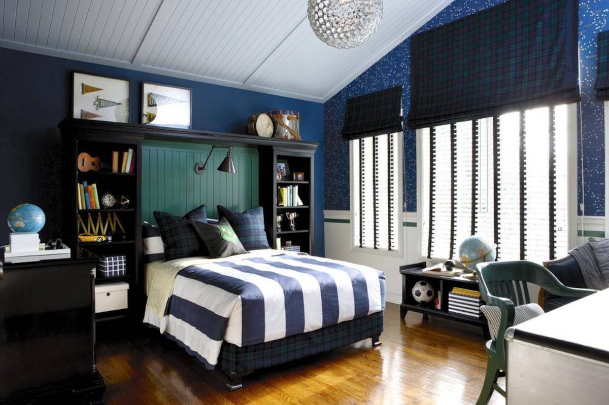 Your son's room will make the grade with varsity-inspired decor - The Globe and Mail