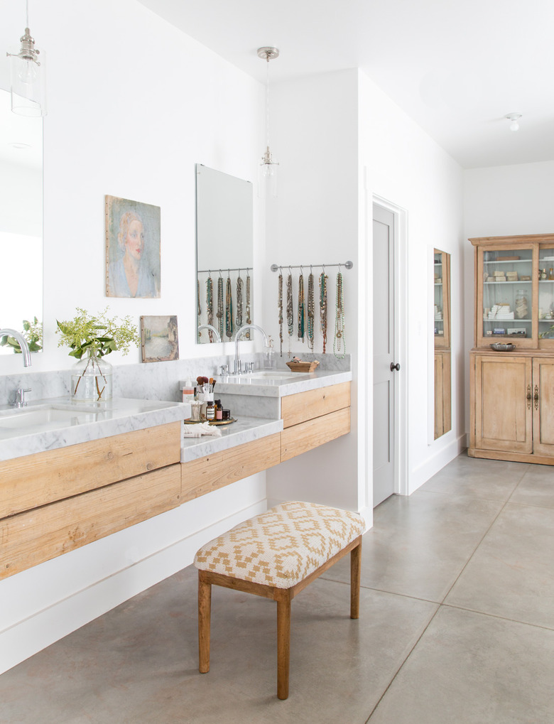 10 Photos That Will Convince You To Get A Concrete Bathroom Floor