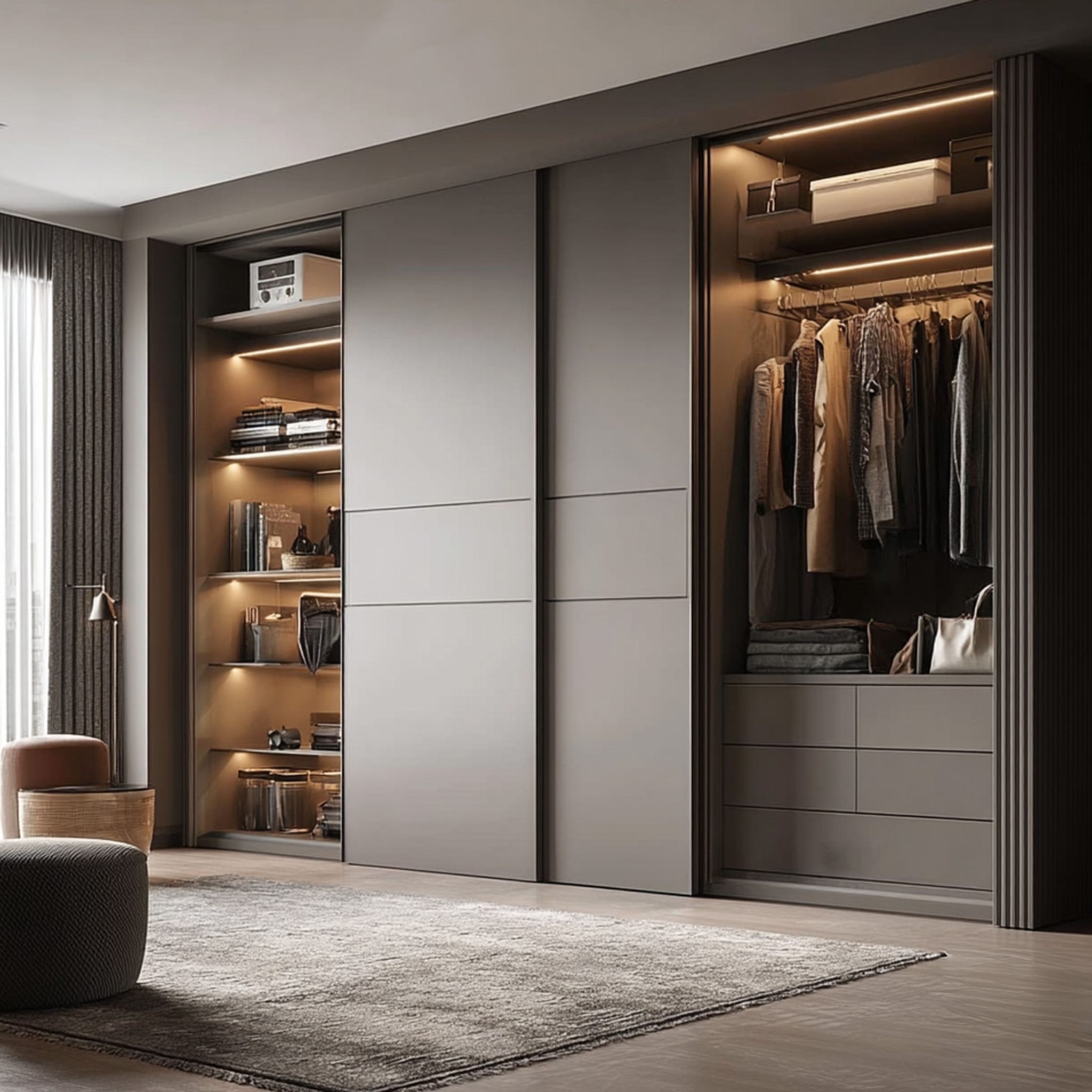 100+ Best Sliding Door Wardrobe Designs for Bedroom 2022 - Livspace