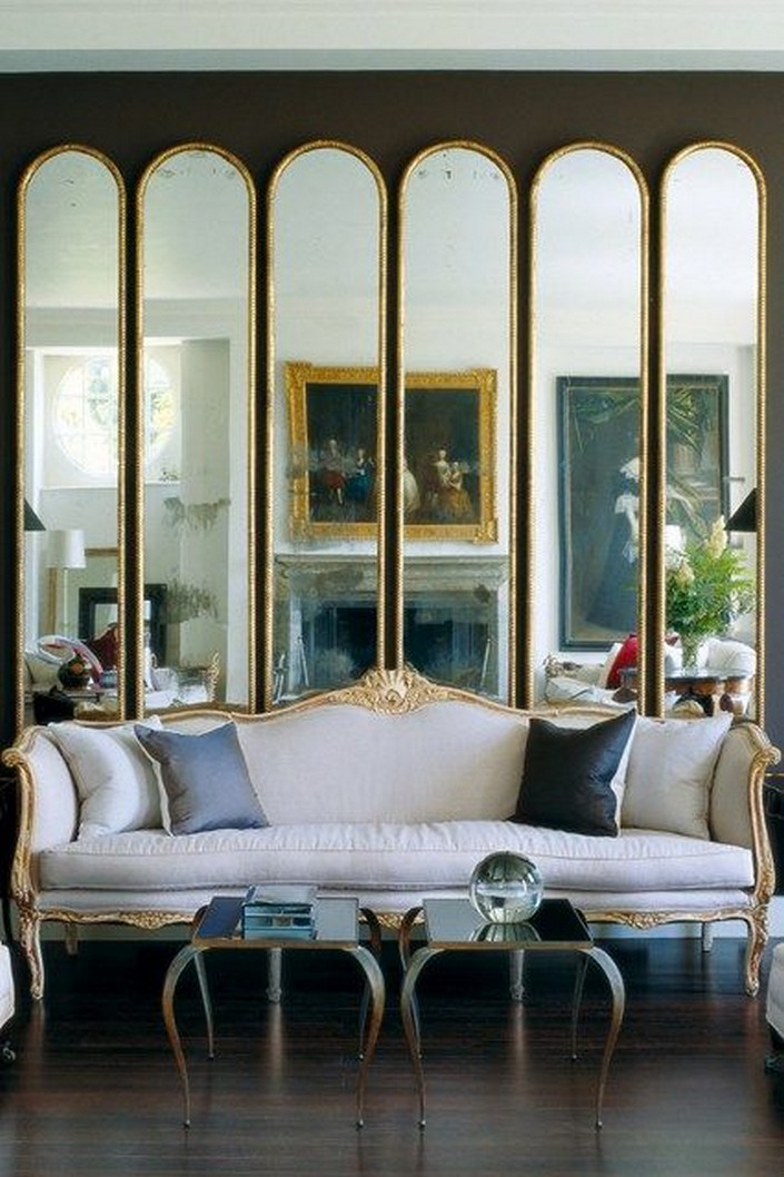 12 Brilliant Ideas for decorating with large wall mirror – 6 | BRABBU | Design Forces
