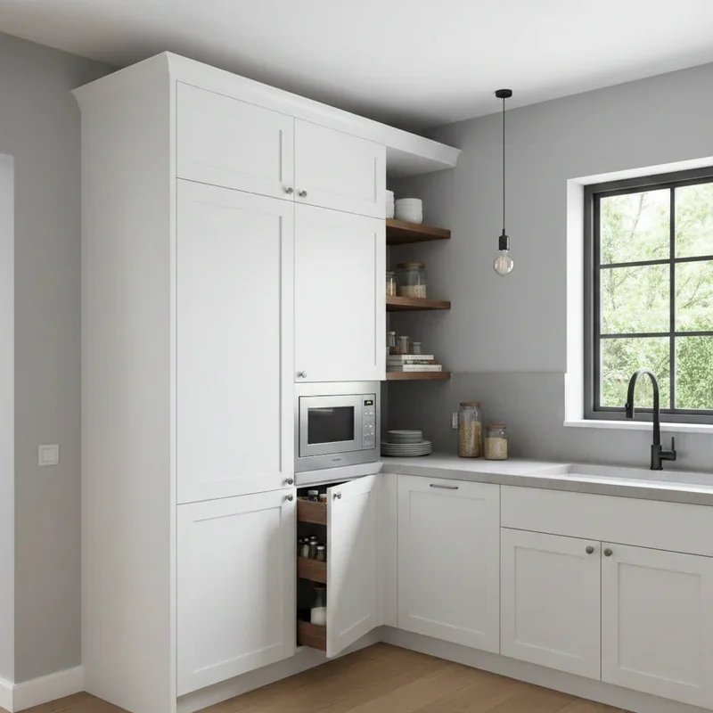 15 Empty Kitchen Corner Ideas to Maximize Unused Space