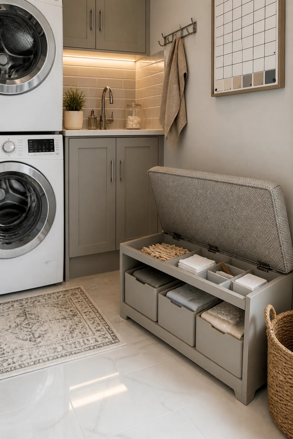 15 Laundry Room Ideas That Make Small Utility Rooms Feel Bigger – Cozy Home Oasis