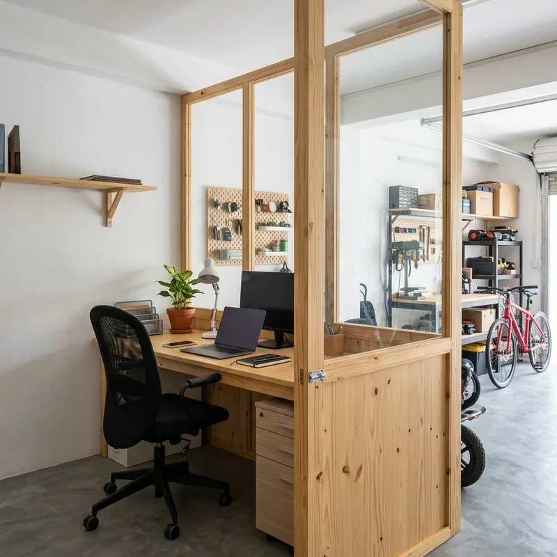 15 Small Garage Office Design Ideas for Smart Layouts