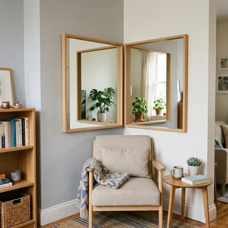 15 Small Living Room Mirror Ideas to Make Spaces Feel Bigger