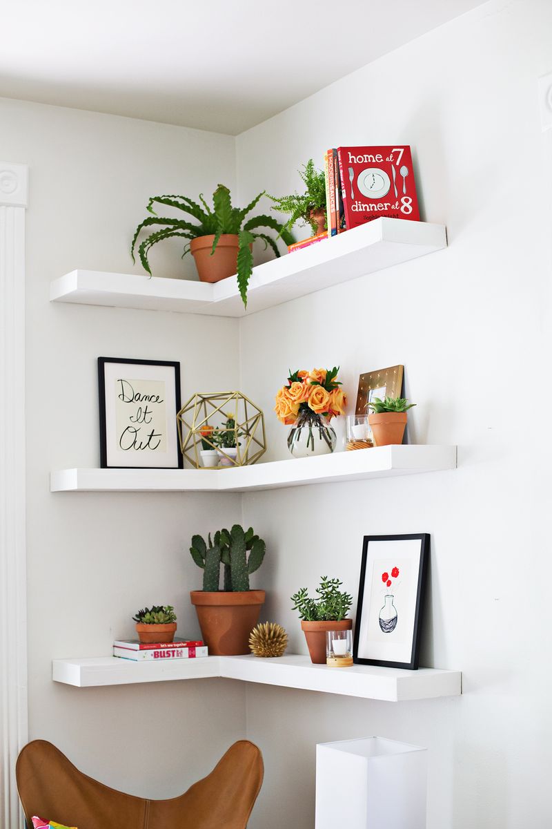 25 Ways to Decorate Little Corners - Remodelando la Casa
