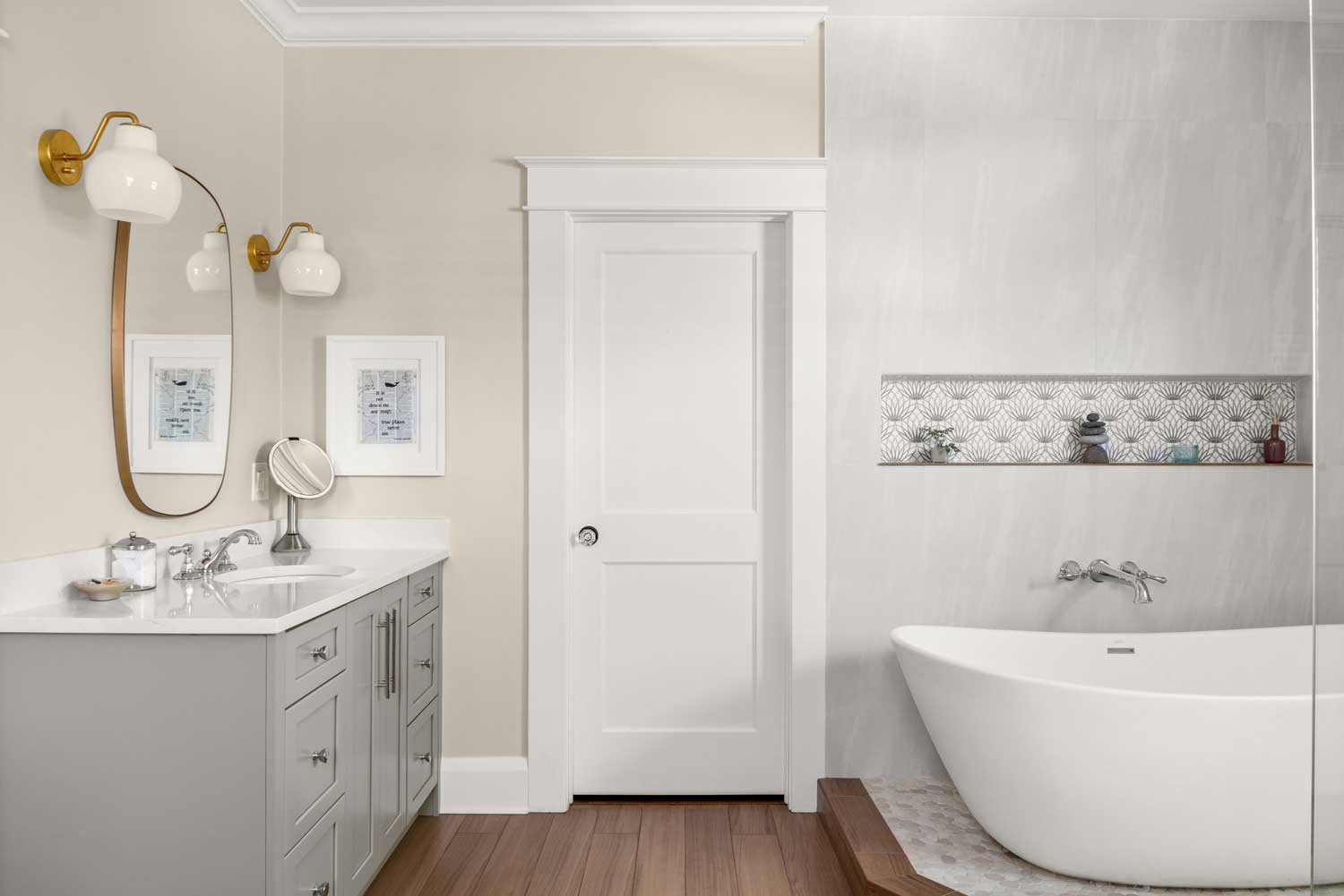 3 Organic Modern Bathroom Remodels You'll Love