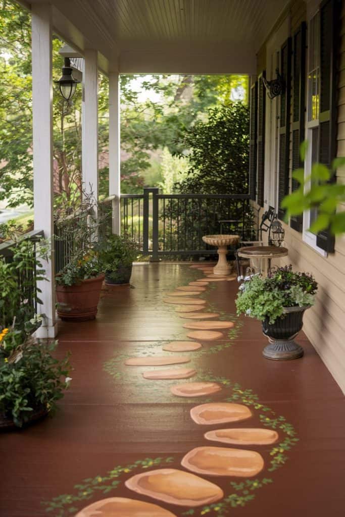 39 Painted Concrete Porch Ideas: Transform Your Outdoor Space