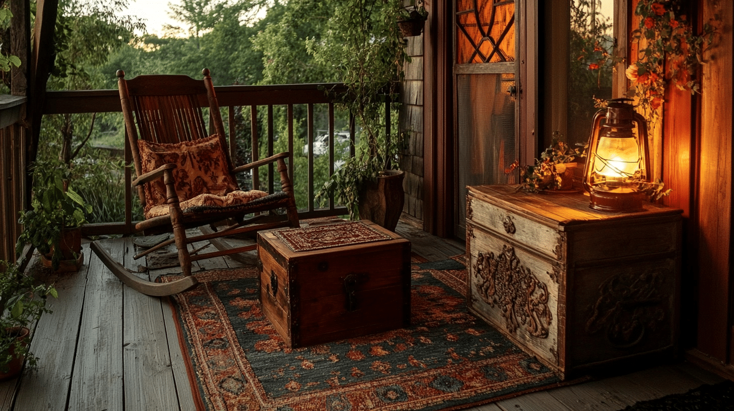 41 Vintage Front Porch Ideas Full of Nostalgia - The Painted Hinge