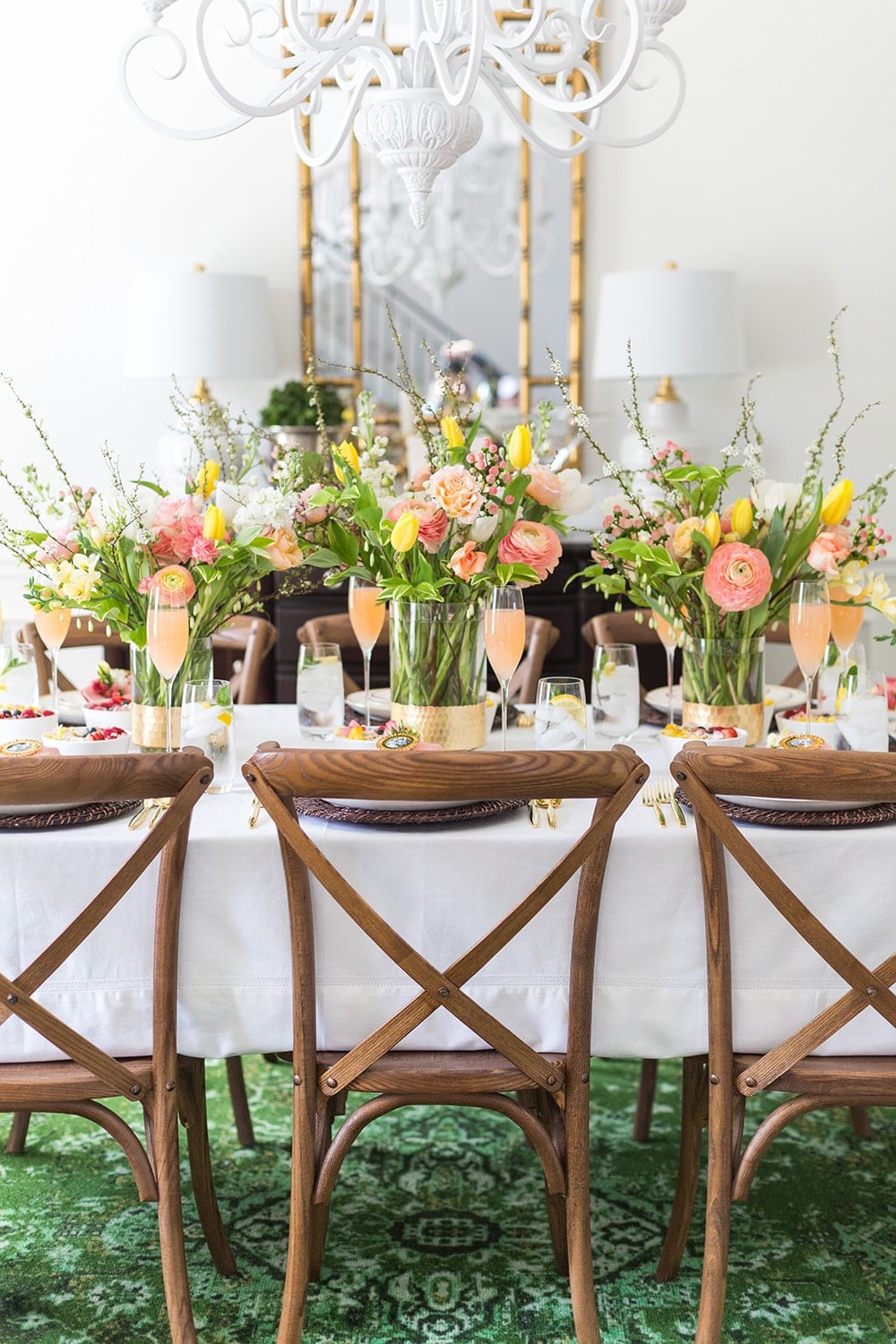 A Floral Themed Mother's Day Brunch - Pizzazzerie