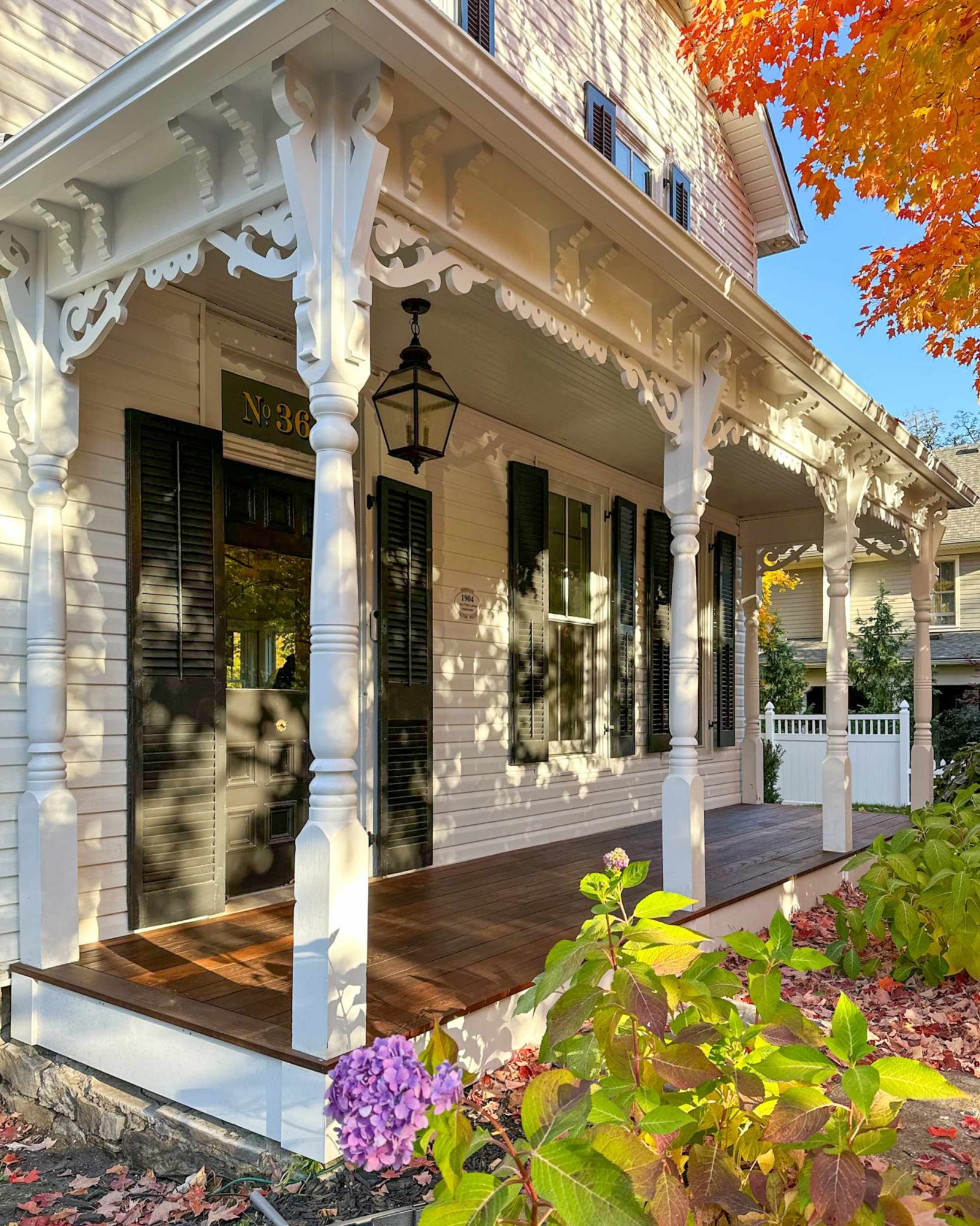 A Makeover Revived a 120-Year-Old Home's Victorian Porch | Apartment Therapy