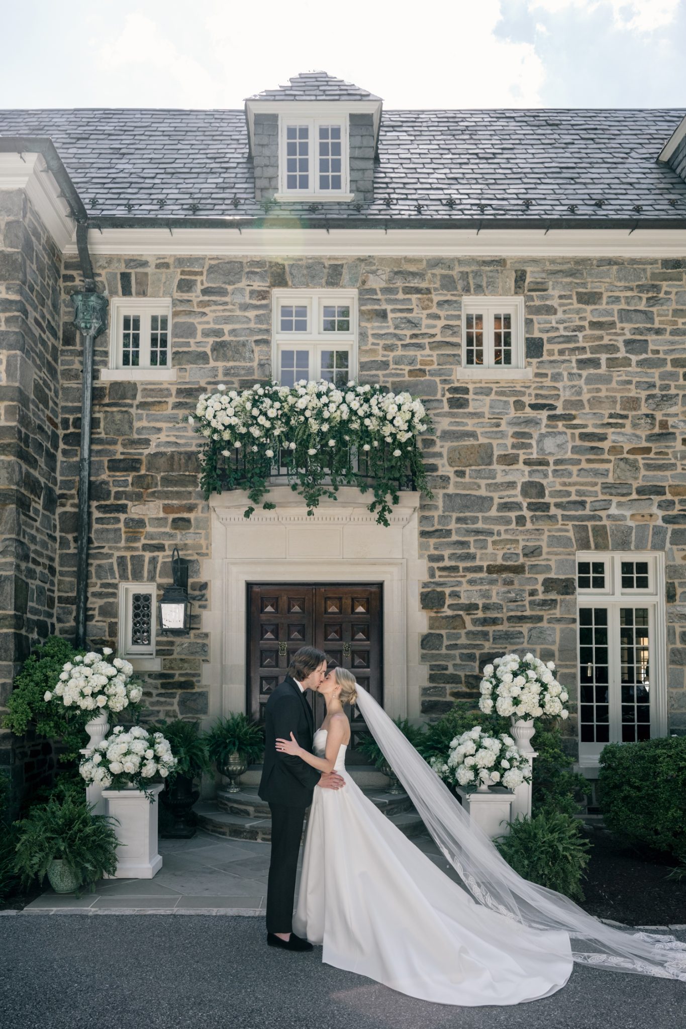 A Timeless French Garden Wedding with a Sparkling Disco Reception - The White Wren