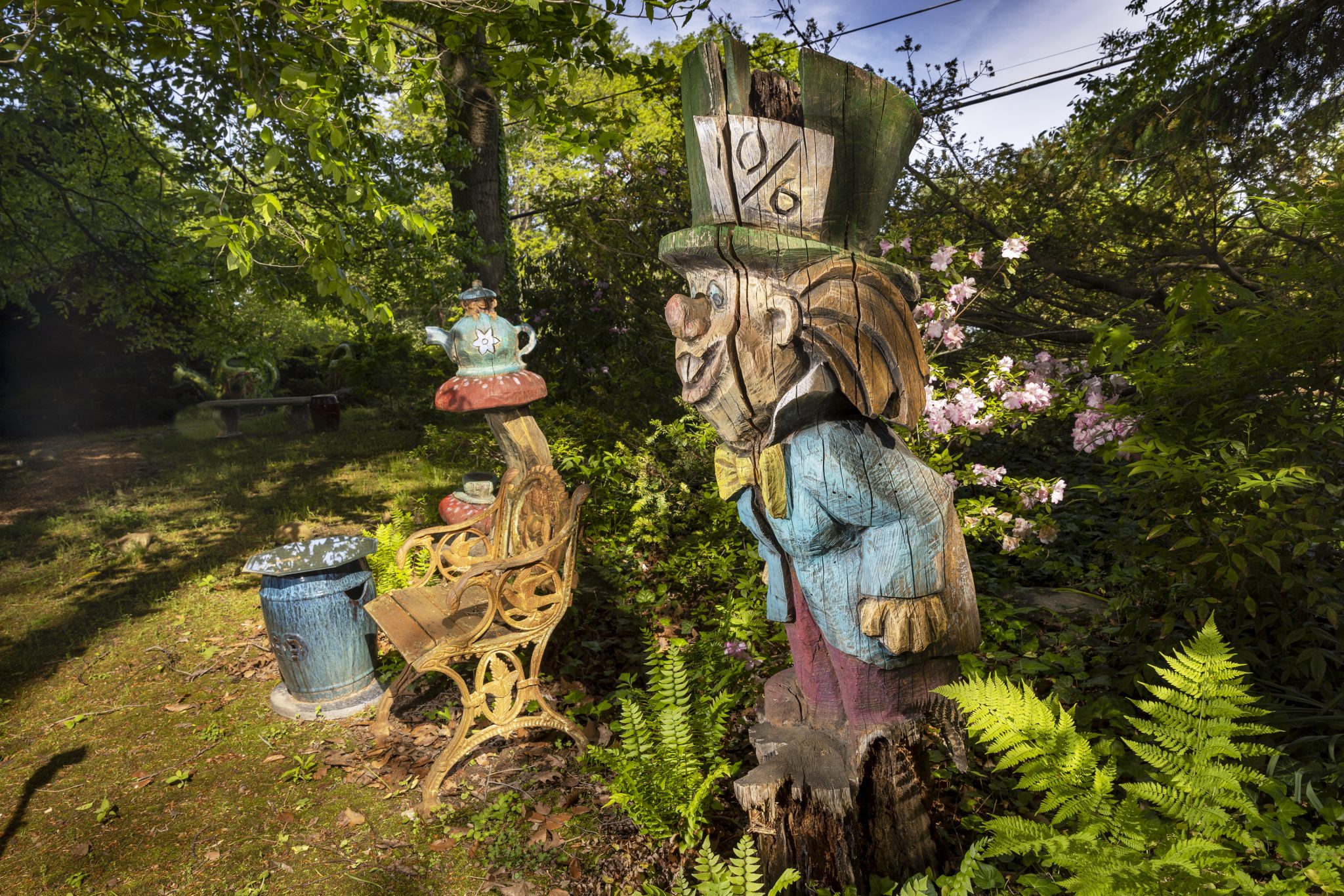 A whimsical garden in Norristown has been cultivated with care through the generations