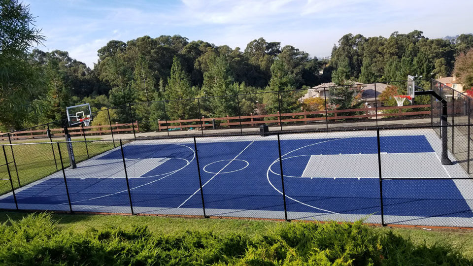 Backyard Basketball Court Builders — AllSport America