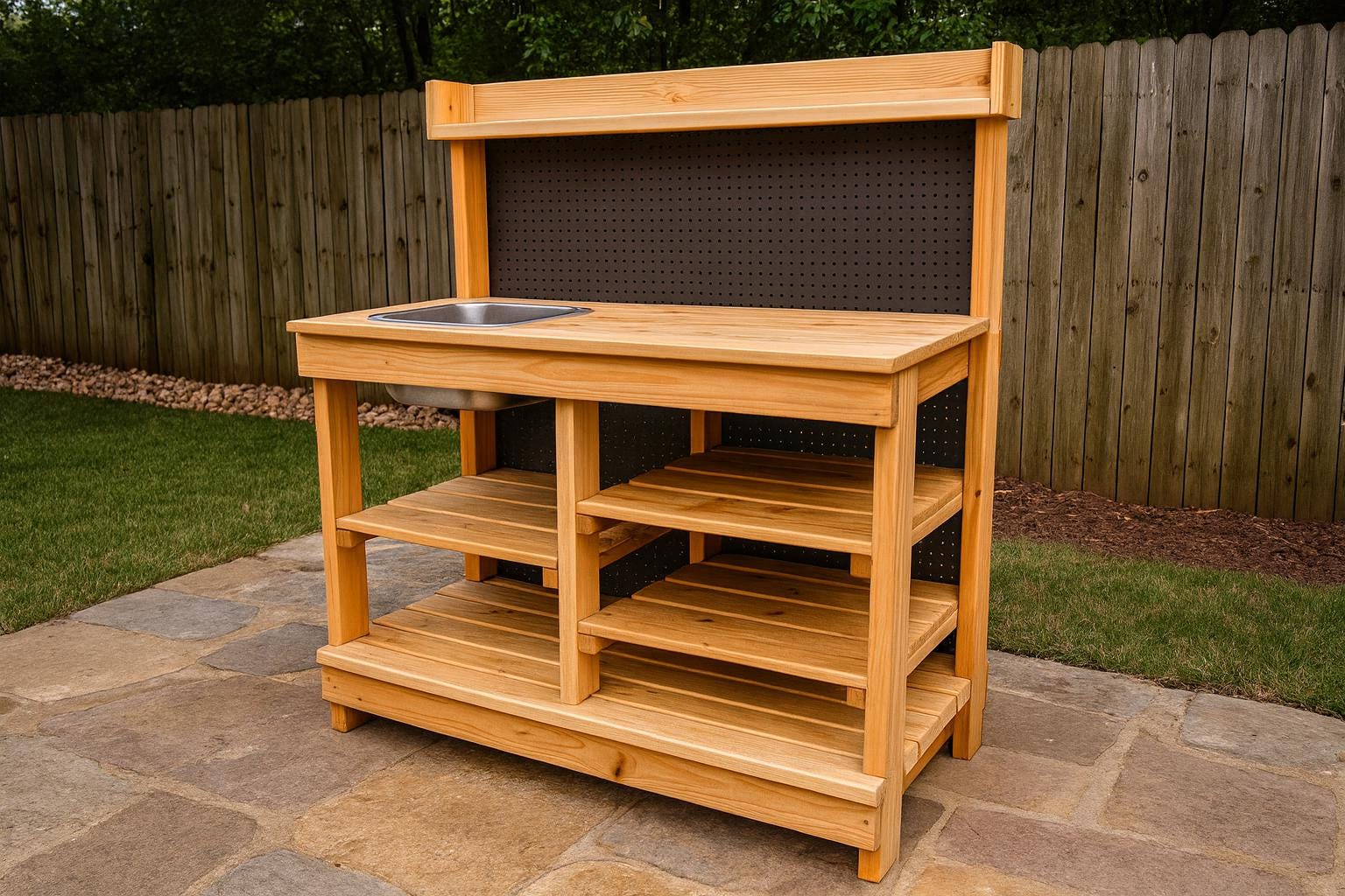 Bench Plans Heavy Duty Potting Bench Wooden Greenhouse Staging Greenhouse Potting Table 4' X 22' Heavy