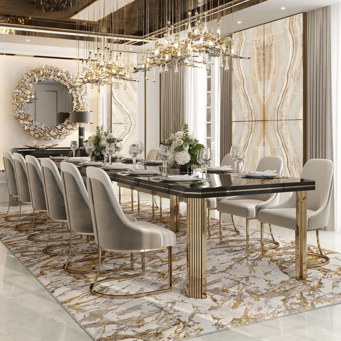 Best Modern Chandeliers for Luxury Villas in Lahore - Giorgio Rosso | Furntiure, Lights & Accessories