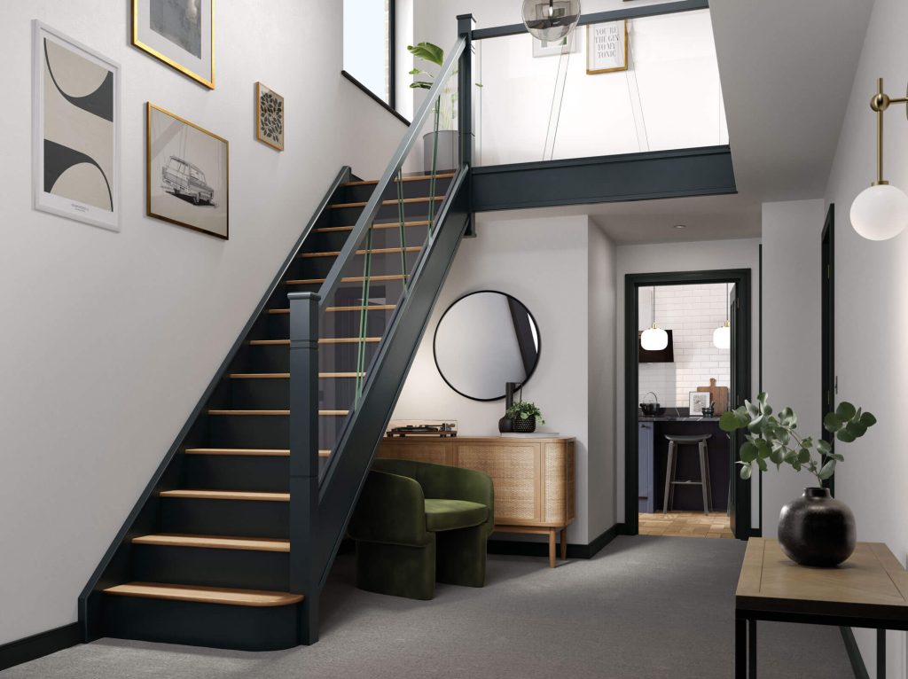 Black Staircase Ideas | Our Blog | Neville Johnson